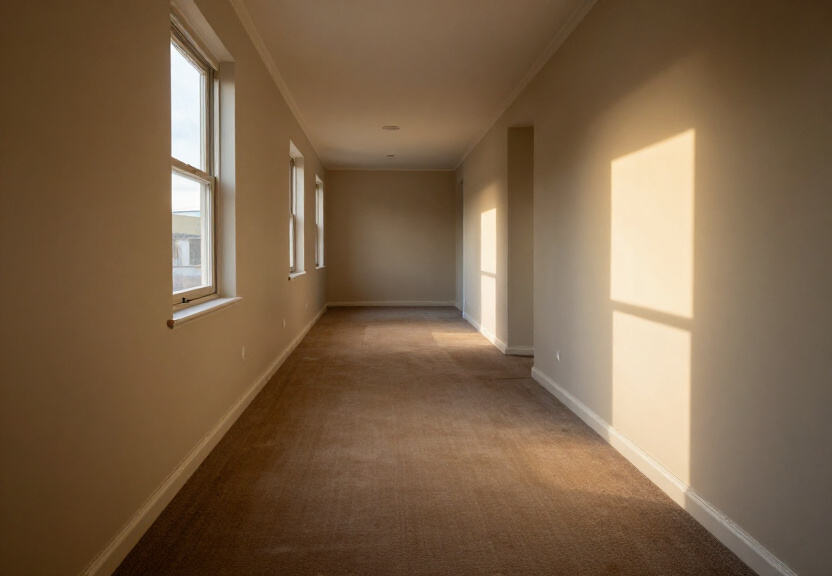 Same wall after professional structural drying in Jannali